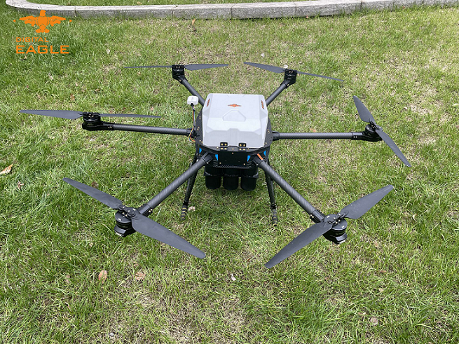 Drone multi rotore per la sicurezza e la sorveglianza SK62 Test di lancio 1