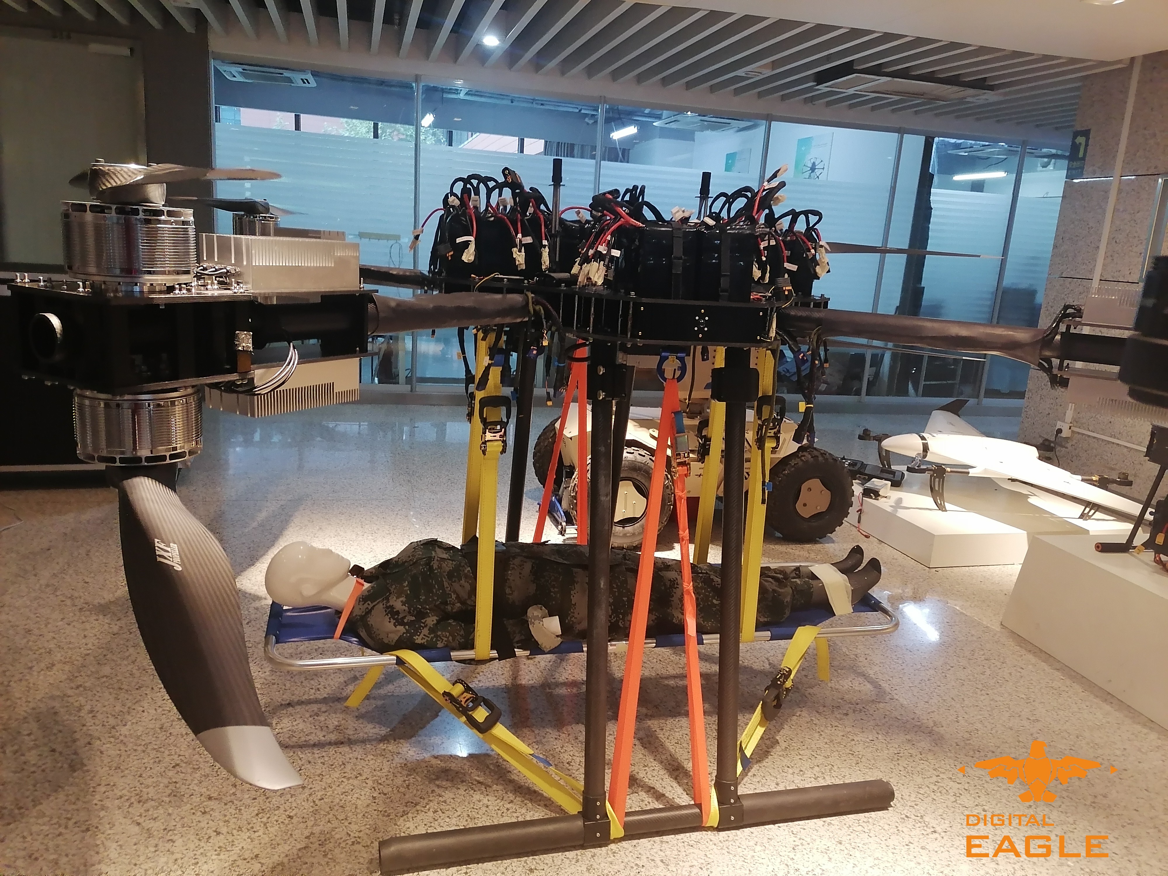 هواپیمای بدون سرنشین نجات SK-320 عملکردهای نجات دهنده زندگی را ارائه می دهد