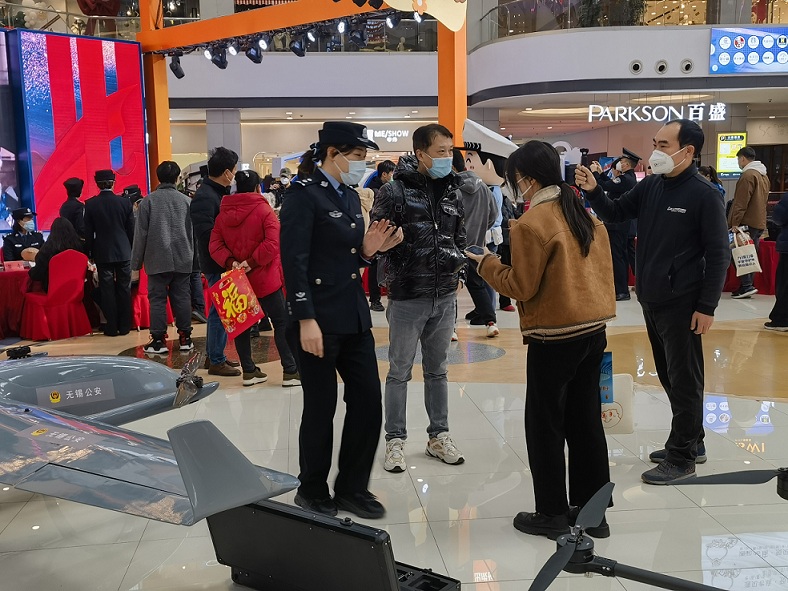 Digital Eagle drones presentation at police day 3