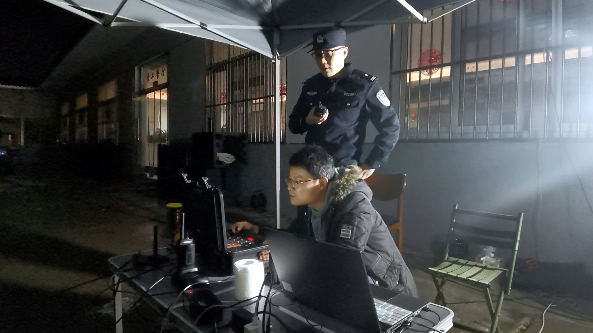 Digital Eagle UAV ကိုနှစ်သစ်ကူးအကြိုတွင် Lingshan လှပသောအစက်အစောင့်များအစောင့်အကြပ် 3