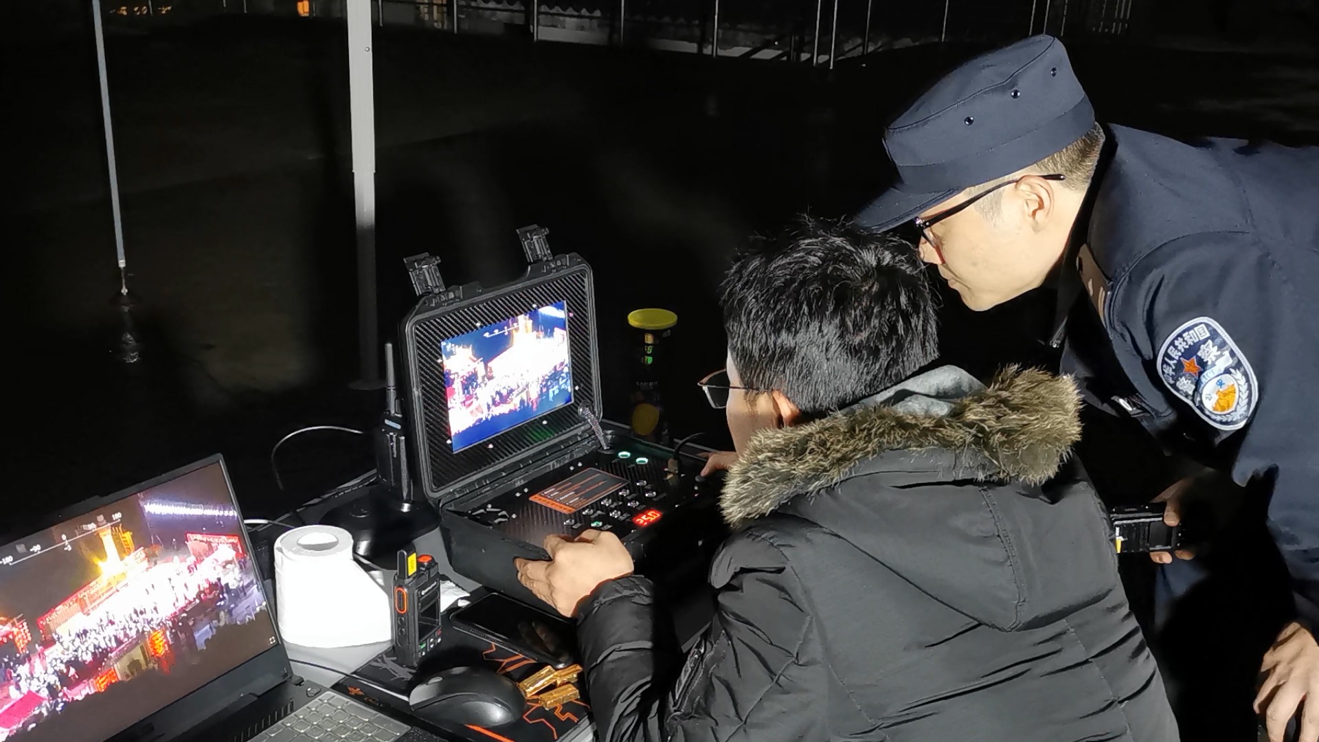 Digital Eagle UAV ကိုနှစ်သစ်ကူးအကြိုတွင် Lingshan လှပသောအစက်အစောင့်များအစောင့်အကြပ် 2