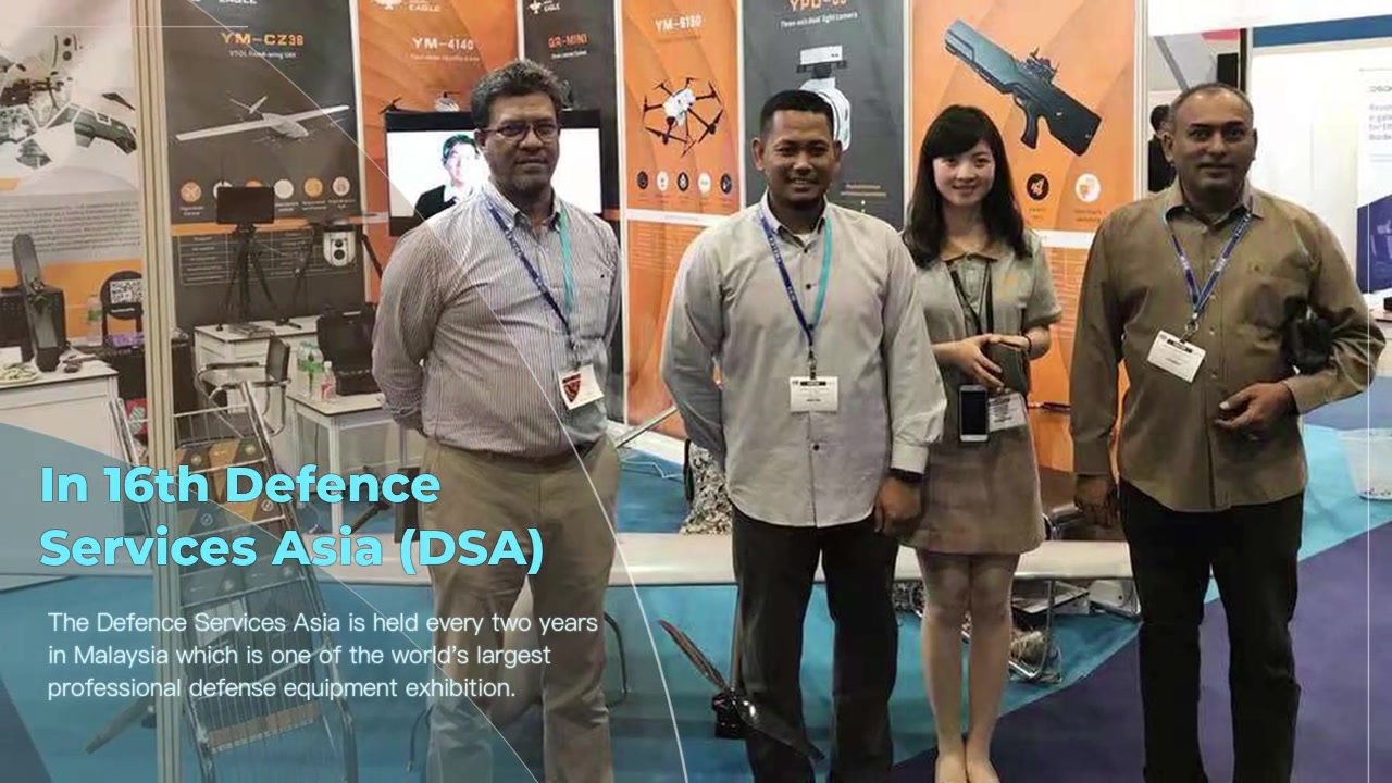 Digital Eagle UAV’s Exhibition in 16th Defence Services Asia (DSA)