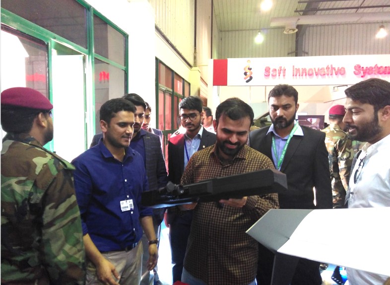 Digital Eagle UAV in International Defence Exhibition and Semina(IDEAS) 2