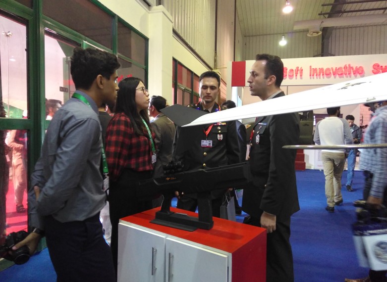 Digital Eagle UAV in International Defence Exhibition and Semina(IDEAS) 3