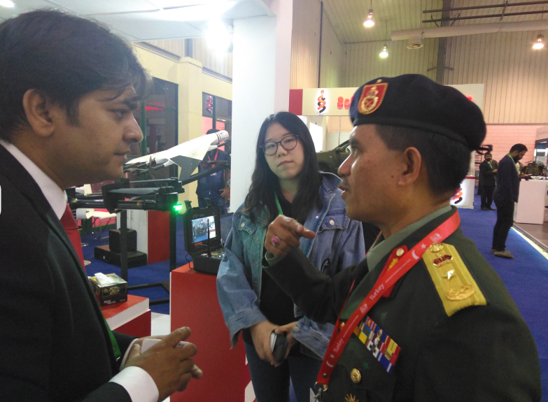 Digital Eagle UAV in International Defence Exhibition and Semina(IDEAS) 4