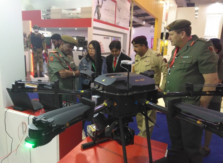 Digital Eagle UAV in International Defence Exhibition and Semina(IDEAS) 5