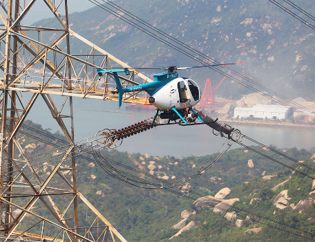 Power line inspection with drone 5