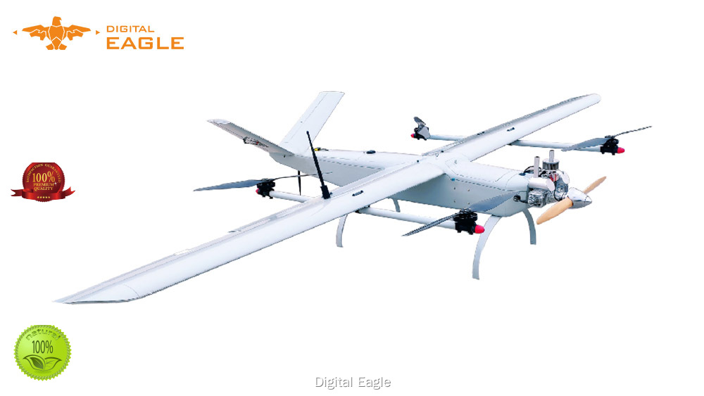 Fabricant de drones hybrides à voilure fixe personnalisés pour reportages d'actualité | Digital Eagle 1