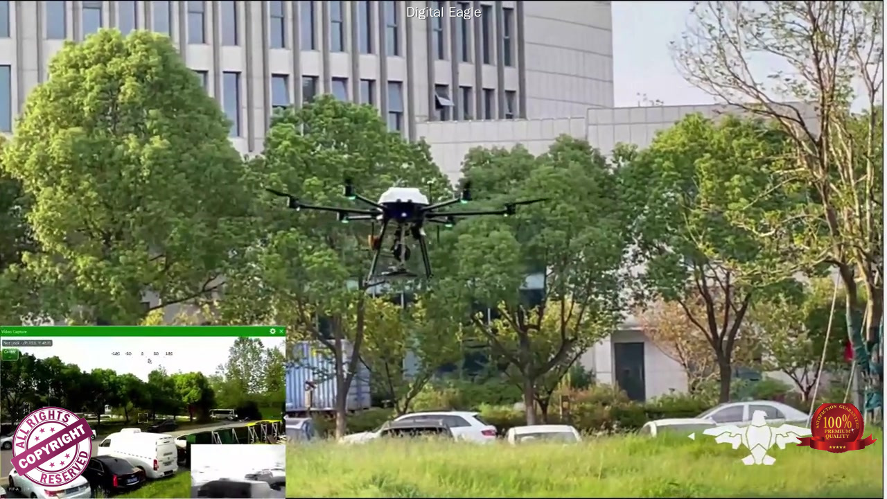 micro selfie di alta qualità con drone di sicurezza per esterni | Digital Eagle 1
