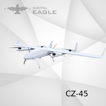 VTOL Fixed Wing Hybrid Training Drone UAV for Border and Pipeline Patrol YFT-CZ45RC 1