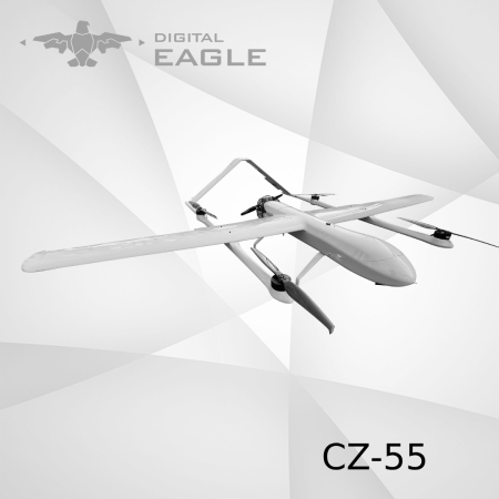 YFT-CZ55RC VTOL Fixed Wing Hybrid Drone for Traning of Surveillance Mapping Monitoring 1