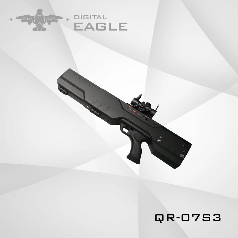 Digital Eagle QR-07S3 Drone Jammer Gun to Interfer Illegal UAV 1