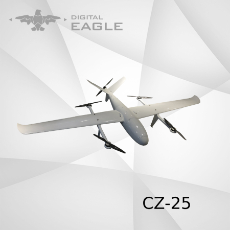 Digital Eagle YFT-CZ25 VTOL Fixed Wing Drone for Long Range Surveillance 1
