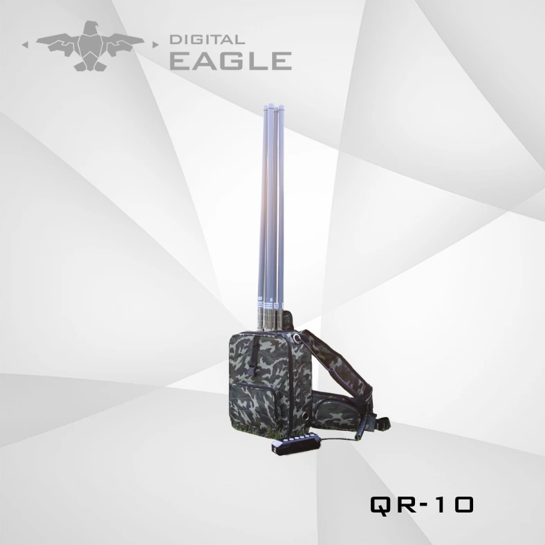 Customized Digital Eagle QR-10 Drone Jammer Backpack 1
