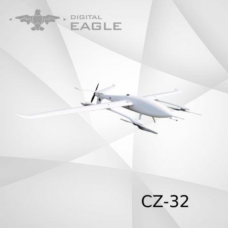 RC YFT-CZ32RC VTOL Fixed Wing Drone with Visual Range for Flight Training and Testing 1