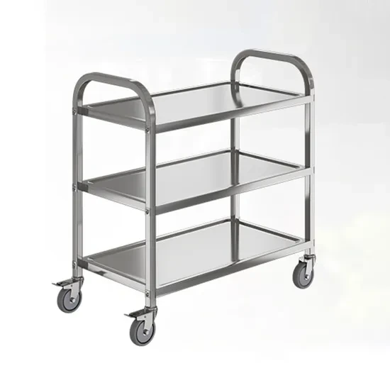 heavy duty stainless steel utility cart