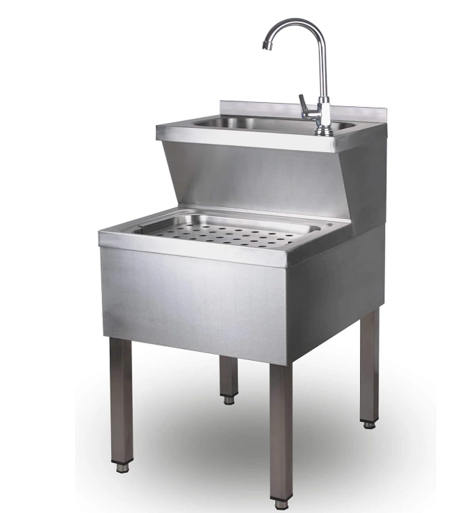 stainless steel commercial hand sink