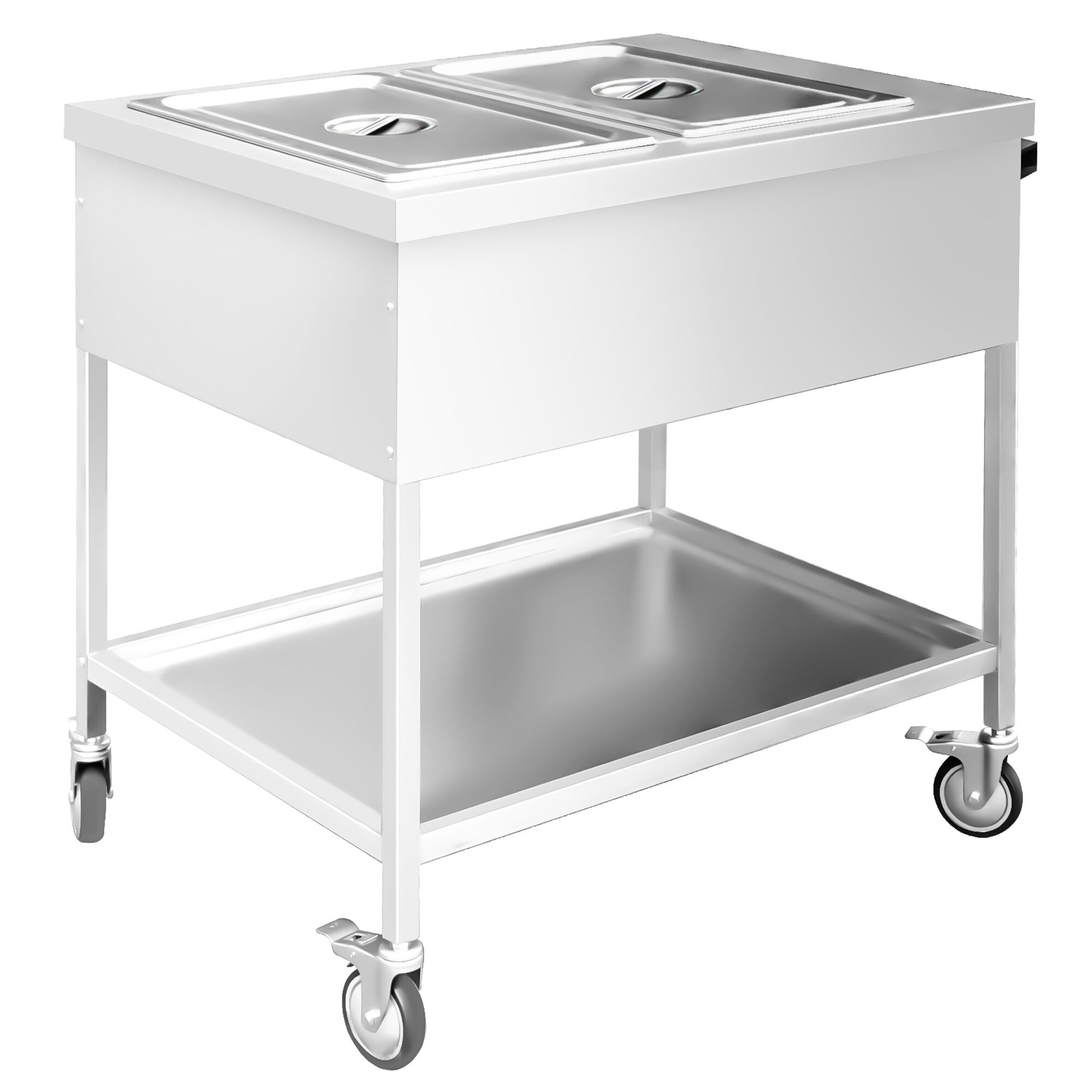 Tabela de aquecedor de alimentos comerciais Bain Marie