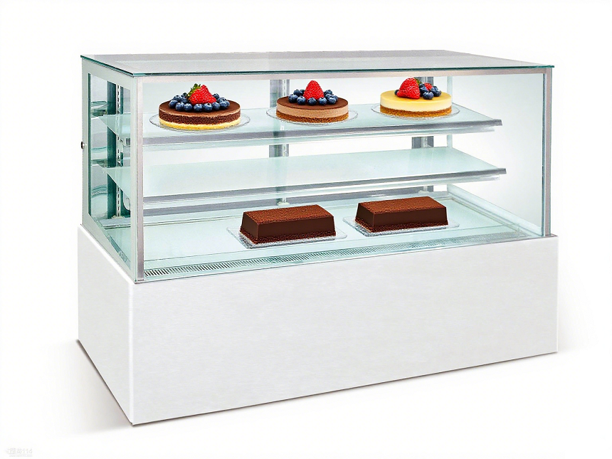 Pantalla de postres comerciales