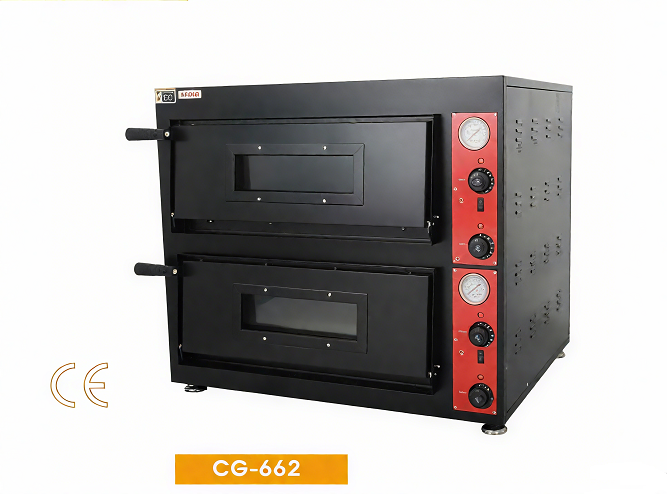 Kaesid Commercial Electric Pizza Oven -  Single & Double Layer Stainless Steel Deck Baker 2