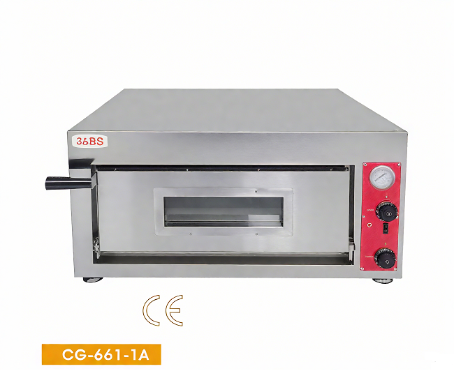 Kaesid Commercial Electric Pizza Oven -  Single & Double Layer Stainless Steel Deck Baker 3