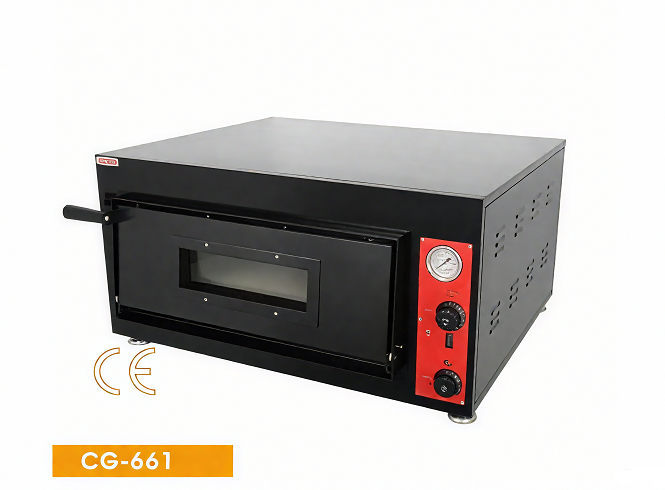Kaesid Commercial Electric Pizza Oven -  Single & Double Layer Stainless Steel Deck Baker 1
