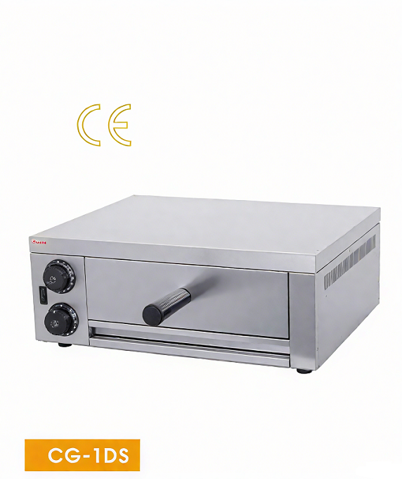 Kaesid 1 or 2 Layer Electric Deck Pizza Oven - Stainless Steel Commercial Oven with Timer 4