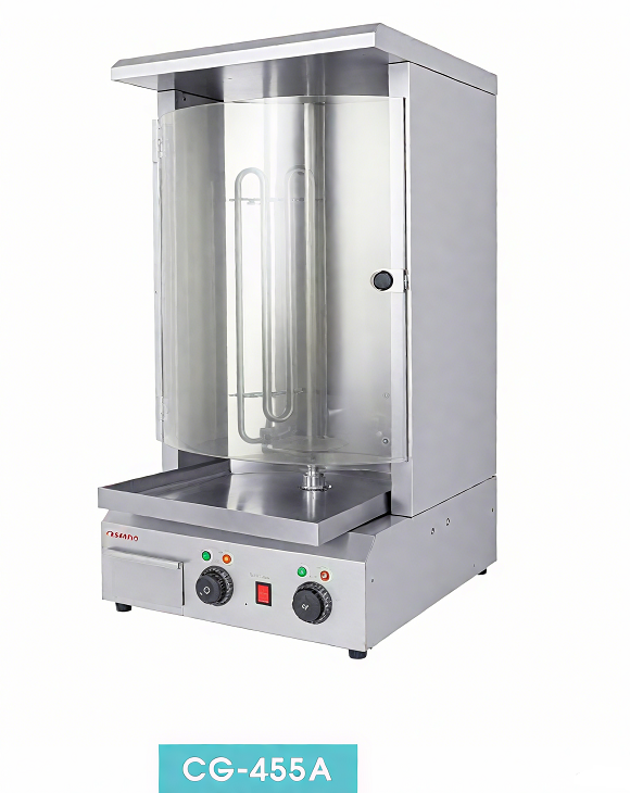 Máquina de grelha elétrica comercial premium Kaesid para shawarma | Forno automático de kebab giratório/doner para restaurantes 3