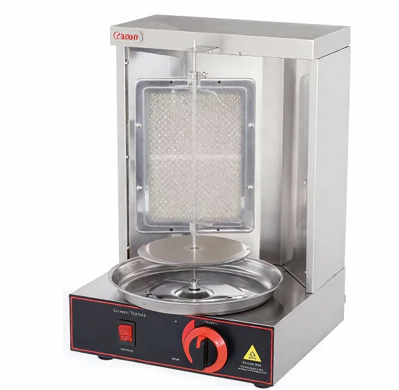 Kaesid Gas Shawarma Rotisserie |  Stainless Steel Shawarma Griller for Doner/Gyro/Kebab in Commercial Kitchens 1