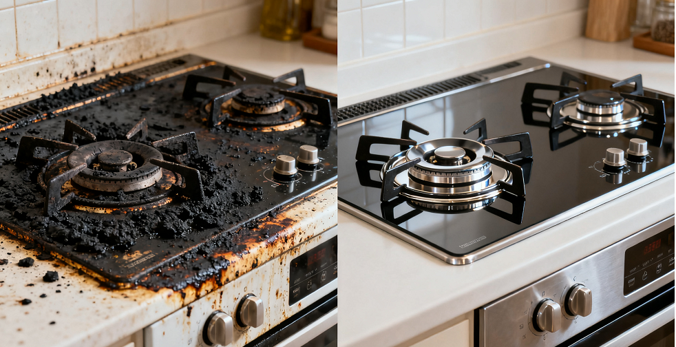 The Ultimate Guide to a Spotless Kitchen: How to Clean Your Gas Or ...