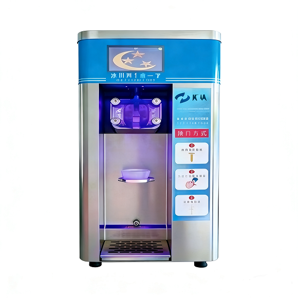 Máquina de sorvete de mesa semiautomática comercial Kaesid | Eficiente em termos de energia e durável 1