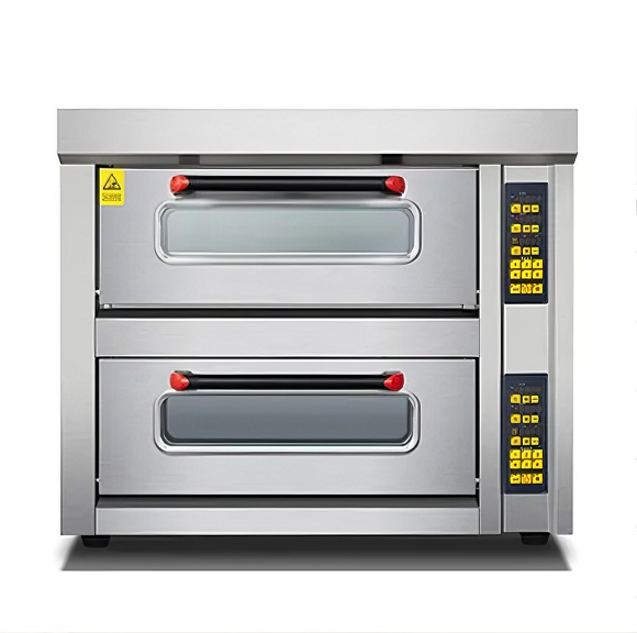 Kaesid Electric Commercial Bakery Oven | 2 Deck, 2 or 4 Trays Digital Oven with Computerized Control 2
