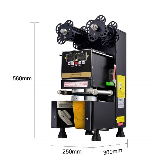 Kaesid Commercial Automatic Cup Sealing Machine - for Boba, Bubble Tea & Smoothie Shops 3