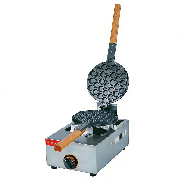 Kaesid Gas Bubble Waffle Machine | Commercial-Grade, Professional Waffle Maker 1