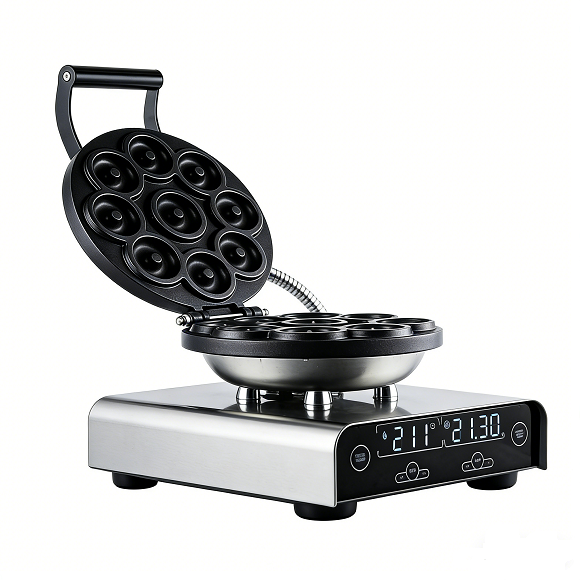 Kaesid Commercial Donut Maker | High-Volume 4-Hole & 9-Hole Models | Touch Screen Option Available 4