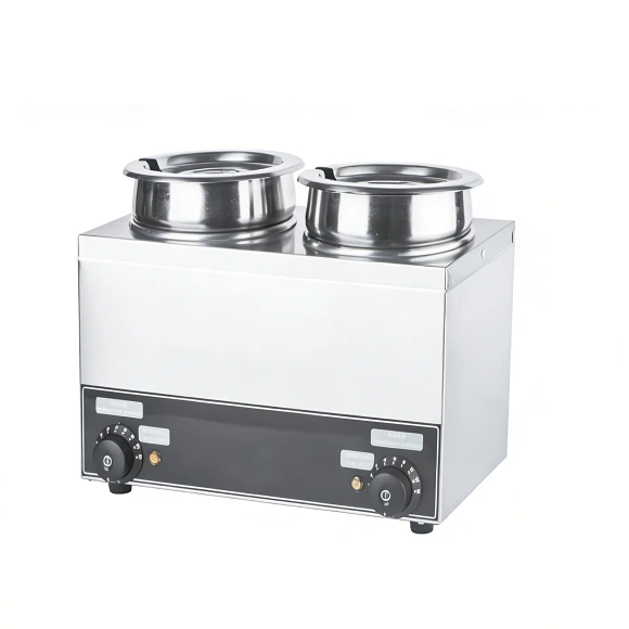 Kaesid Professional Stainless Steel Commercial Electric Food Warmer | Table Top Bain Marie for Buffet & Catering 1