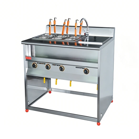 Kaesid 6-Grid Commercial Pasta Cooker | Heavy-Duty Stainless Steel | Gas & Electric Options for High-Volume Kitchens 1