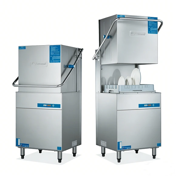 Kaesid 상업용 후드형 식기세척기 - 탁월한 내구성을 위한 프리미엄 SS304 재질 1