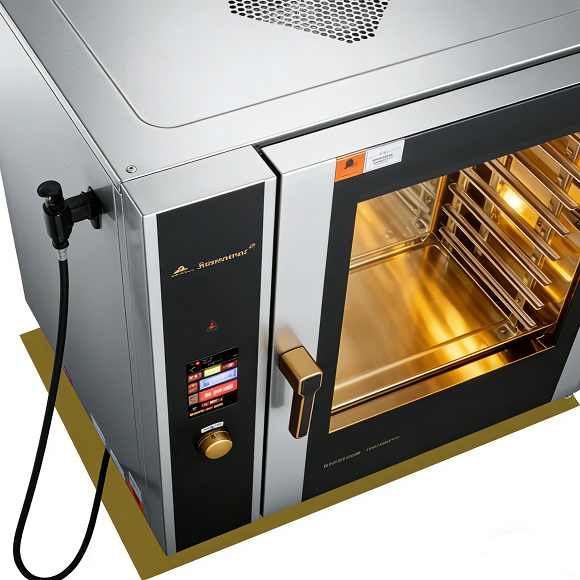 Forno Combinado Comercial Elétrico Premium Kaesid – 10 Camadas | Forno Combinado Personalizado com Tela Sensível ao Toque e Controle Digital 3
