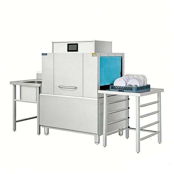 Kaesid Rack Conveyor Dishwasher Machine | High-Volume Dishwashing for Schools, Hospitals & Large Catering Chains 1