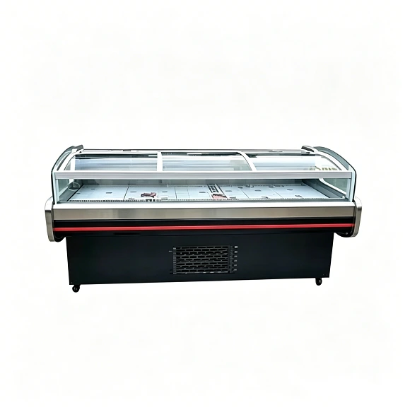 Kaesid Fresh Meat Display Fridge – Commercial Meat Cooler with Electro-thermal Defrost (0~5℃) for Butcher Shops & Supermarkets 1