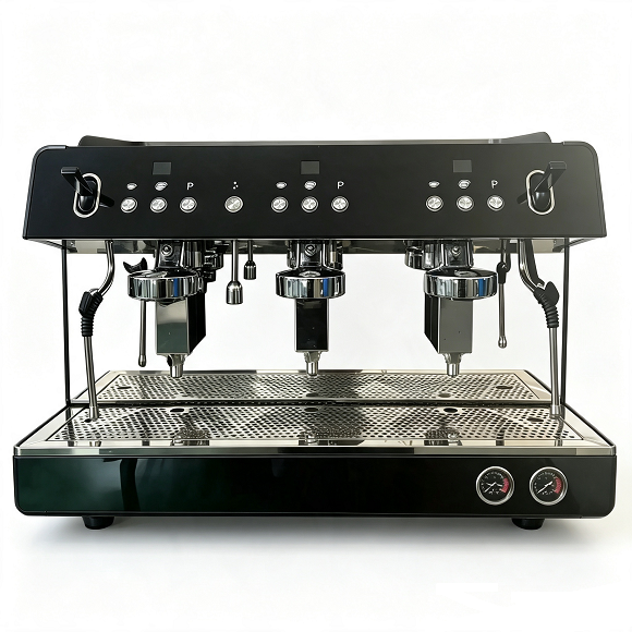Máquina de café expresso comercial Kaesid de 3 grupos | Cafeteira de alto volume com três grupos para cafés e cafeterias 2