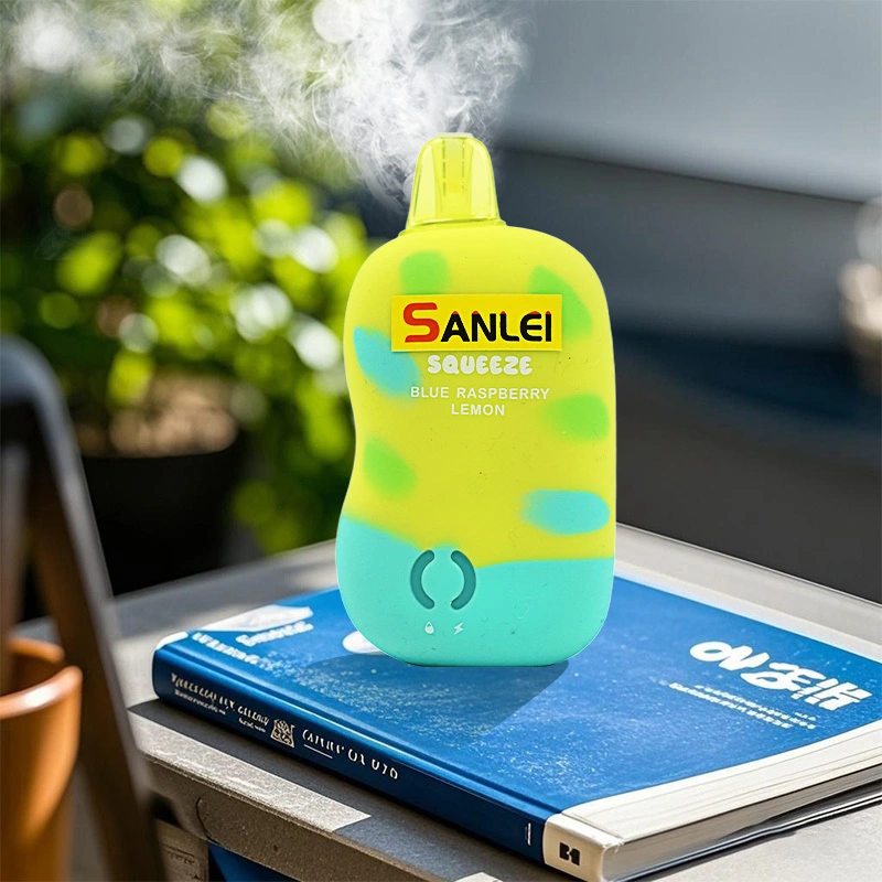 Sanlei SQUEEZE 10K Puffs Pod Silikon Lembut Sekali Pakai 15ml 1