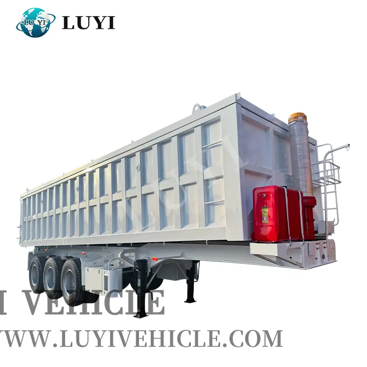 Semirrailer de punta trasera de 3 ejes | Luyi 1