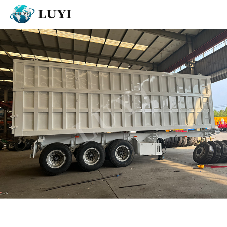 Semirrailer de punta trasera de 3 ejes | Luyi 5