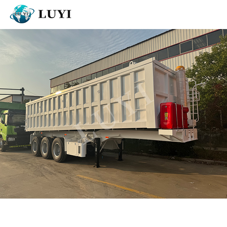 Semirrailer de punta trasera de 3 ejes | Luyi 4