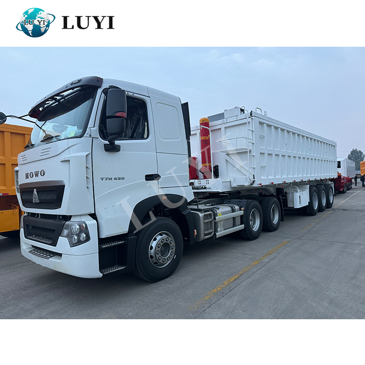 Semirrailer de punta trasera de 3 ejes | Luyi 3