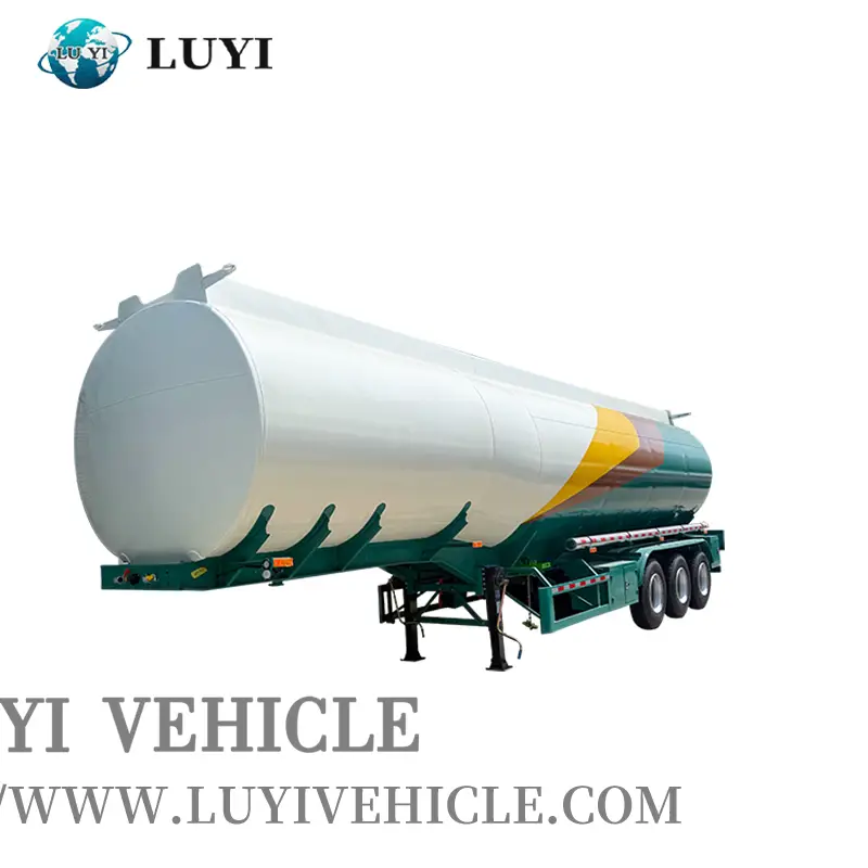 مقطورة نصف مقطورة مزودة بخزان وقود وحجرات زيت بمحورين/ثلاثة 1