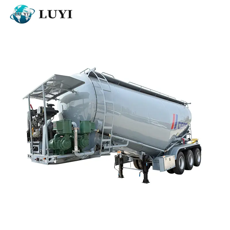 40-42 Cbm Vertical Powder Tank Semi Trailer 1