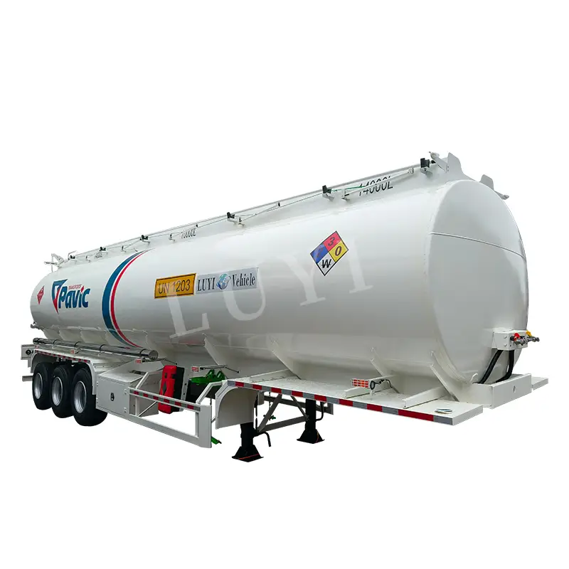 مقطورة ناقلة نفط بثلاثة محاور سعة 40000 لتر 1